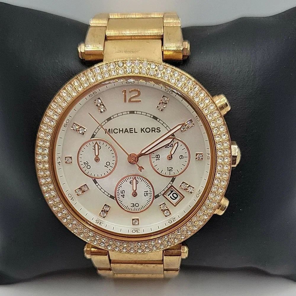 Michael Kors Parker MK5491 Womens Stainless Steel Analog Dial Quartz Watch AM352